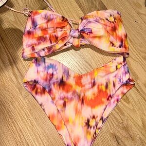 Skatie Bikini Set - Melly bottom / Lyndi top - size large worn once